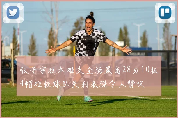 张子宇独木难支全场最高28分10板4帽难救球队失利表现令人赞叹
